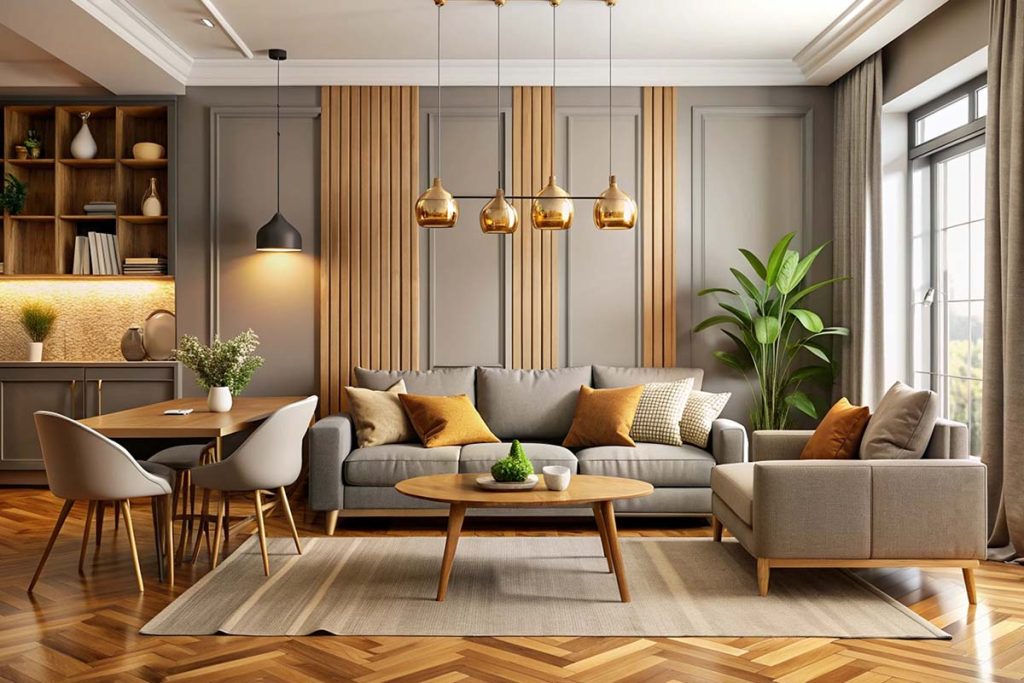 Minimalist haven: simple, clean, inviting spaces